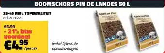 Bouwcenter Frans Vlaeminck Boomschors pin de Landes aanbieding