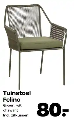 Kwantum Tuinstoel Felino aanbieding