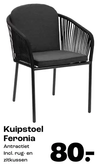 Kwantum Kuipstoel Feronia aanbieding