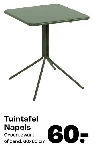 Kwantum Tuintafel Napels aanbieding