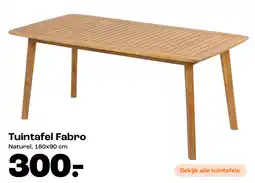 Kwantum Tuintafel Fabro aanbieding