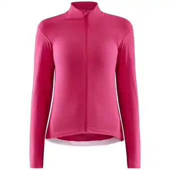 Decathlon Fietsshirt - Craft Adv Essence Jersey lange mouw - L - Dames - Roze - Fietsshirt aanbieding