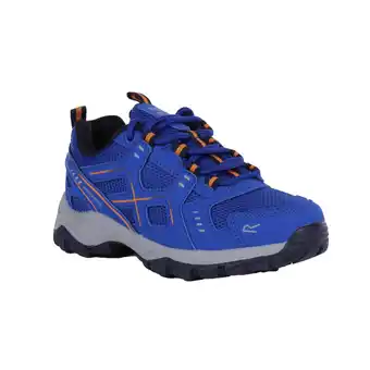 Decathlon Kinder/Kinder Vendeavour Wandelschoenen (Sterk Blauw/Oranje Peper) aanbieding