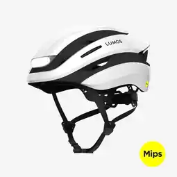 Decathlon Fietshelm Lumos Ultra MIPS wit - M/L (54-61 cm) aanbieding
