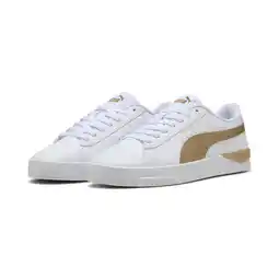 Decathlon Jada Classic Aqua Metallics sneakers voor dames PUMA White Alpine Snow Gold aanbieding