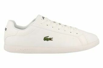 Berca Shoes Lacoste Sneaker Laag Heren Graduate Trend Clean White - Wit aanbieding