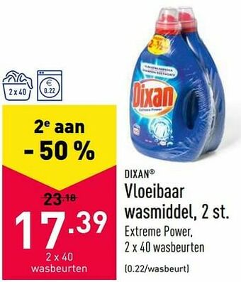 ALDI Vloeibaar wasmiddel aanbieding