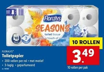 Lidl Toiletpapier aanbieding