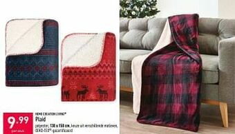 ALDI Plaid aanbieding