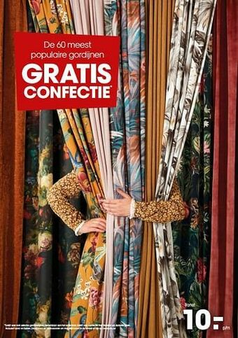 Kwantum Populaire gordijnen aanbieding