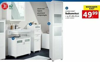 Lidl Badkamerkast aanbieding