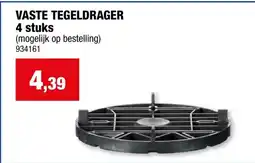 Hubo VASTE TEGELDRAGER 4 stuks aanbieding