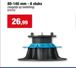 Hubo 80-140 mm - 8 stuks aanbieding