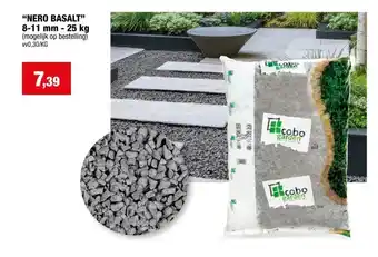 Hubo NERO BASALT 8-11 mm - 25 kg aanbieding