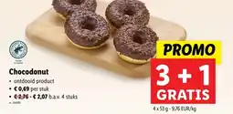 Lidl Chocodonut ontdooid product aanbieding