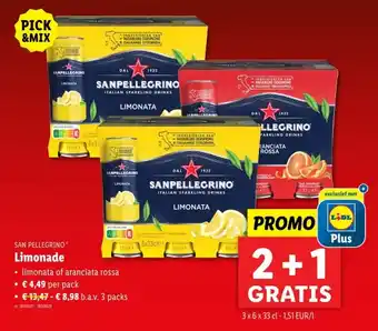 Lidl Limonade aanbieding