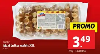 Lidl Maxi Luikse wafels XXL aanbieding