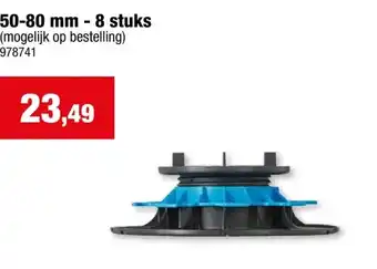 Hubo 50-80 mm - 8 stuks (mogelijk op bestelling) aanbieding