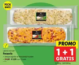 Lidl Focaccia aanbieding