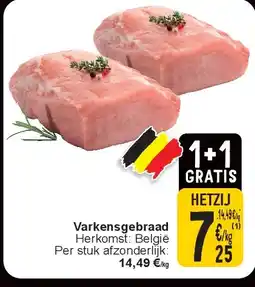 Cora Varkensgebraad aanbieding