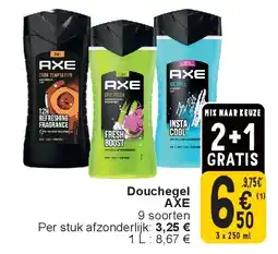 Cora Douchegel AXE aanbieding