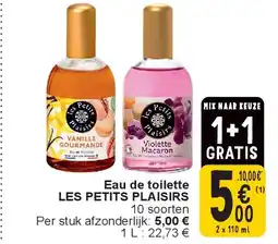 Cora Eau de toilette LES PETITS PLAISIRS aanbieding