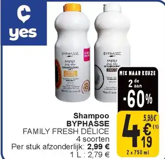 Cora Shampoo BYPHASSE aanbieding