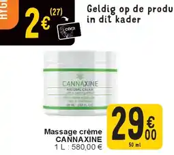 Cora Massage crème CANNAXINE aanbieding