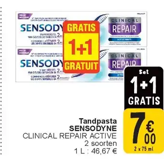 Cora Tandpasta SENSODYNE aanbieding