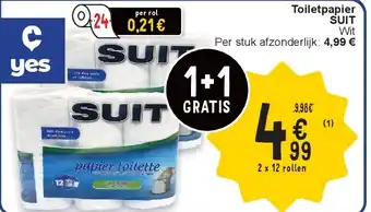 Cora Toiletpapier SUIT aanbieding