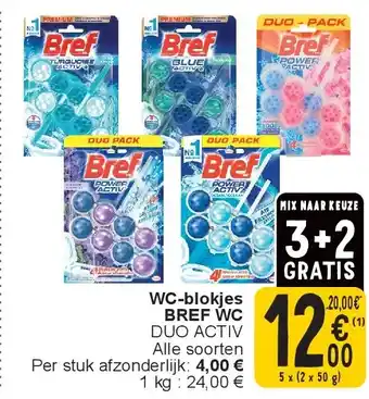 Cora WC-blokjes BREF WC aanbieding