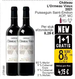 Cora Château L’Ormeau Vieux 2021 aanbieding