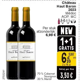 Cora Château Haut Baron 2023 aanbieding