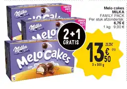 Cora Melo cakes MILKA aanbieding