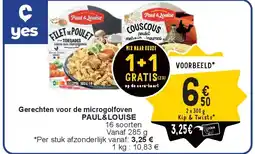 Cora Gerechten voor de microgolfoven PAUL&LOUISE aanbieding