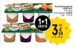 Cora Vruchtenyoghurt YOPLAIT aanbieding