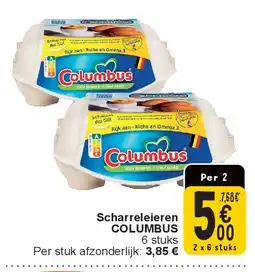 Cora Scharreleieren COLUMBUS aanbieding