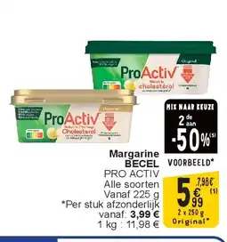 Cora Margarine BECEL aanbieding