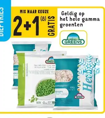 Cora Geldig op het hele gamma groenten aanbieding