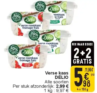 Cora Verse kaas DÉLIO aanbieding