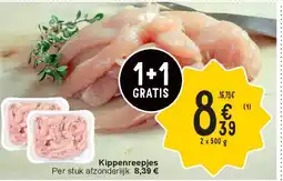 Cora Kippenreepjes aanbieding