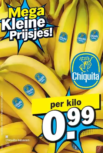 Albert Heijn Chiquita bananen aanbieding