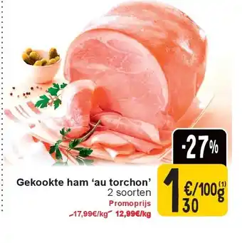 Cora Gekookte ham ‘au torchon’ aanbieding