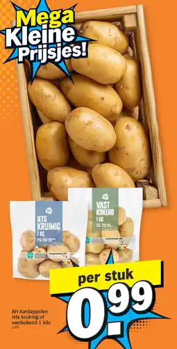 Albert Heijn AH Aardappelen iets kruimig of vastkokend 1 kilo aanbieding