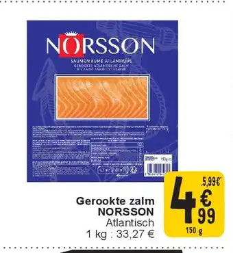 Cora Gerookte zalm NORSSON aanbieding