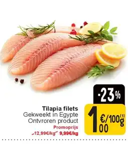 Cora Tilapia filets aanbieding