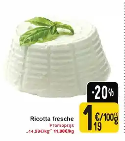 Cora Ricotta fresche aanbieding