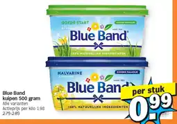 Albert Heijn Blue Band kuipen 500 gram aanbieding