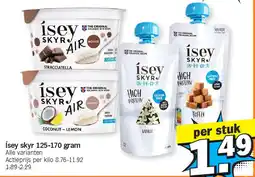 Albert Heijn Ísey skyr 125-170 gram aanbieding