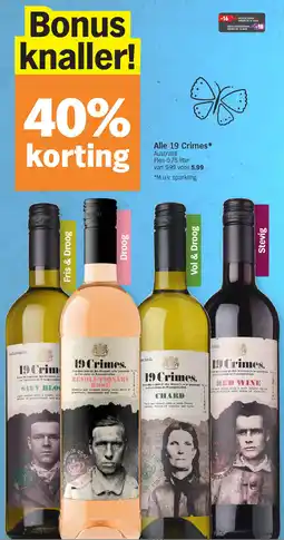 Albert Heijn Alle 19 Crimes aanbieding